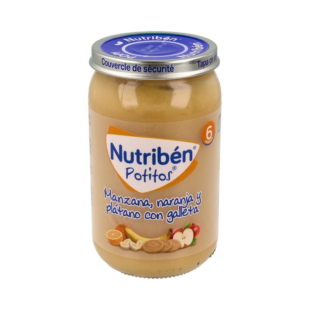 Nutriben Potito Manzana Naranja Platano Galleta...