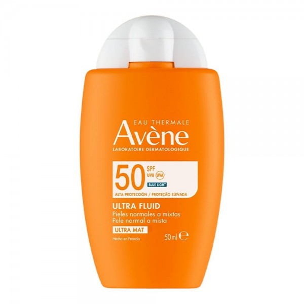 Avène Protector Solar Ultra Fluido Ultra Mat SPF50+ 50ml