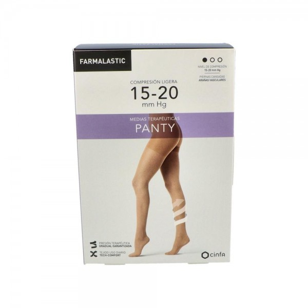Farmalastic Panty Lig 15-20 Mmhg C/Punt T/M T:22-24...