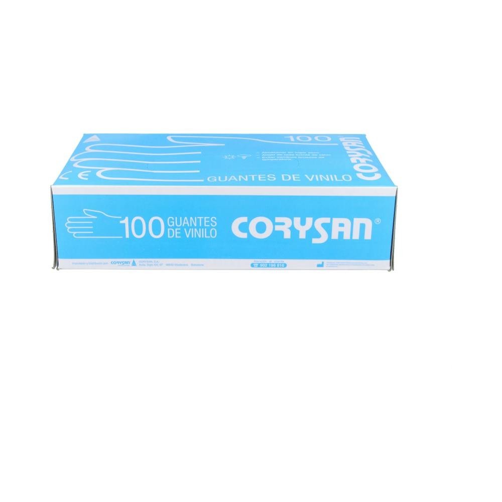 Guantes Corysan Vinilo T/M 100 Un