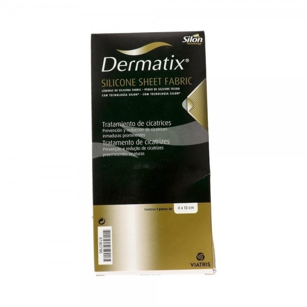 Dermatix Lamina Silicona Fabric 4X13 1 Unid