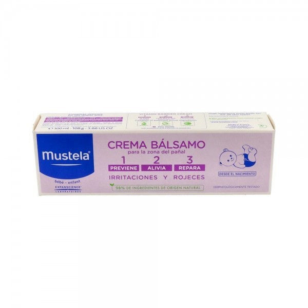 Mustela Bebe Crema Balsamo 1 2 3 100 Ml