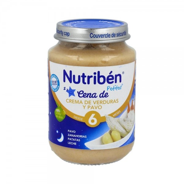Nutriben Cena Crema Verduras Pavo 200 G