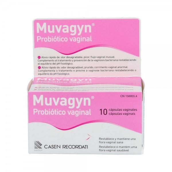 Muvagyn Probiotico Vaginal 10 Caps