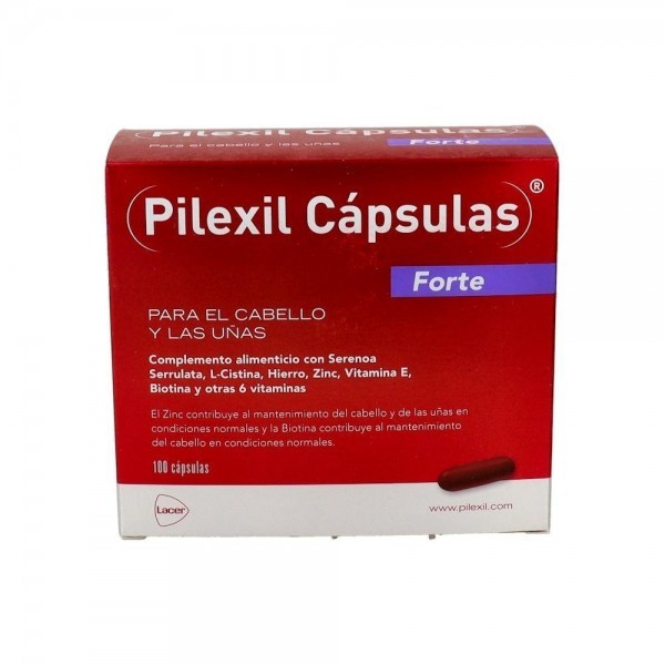 Pilexil Forte Cabello Y Uñas 100 Capsulas