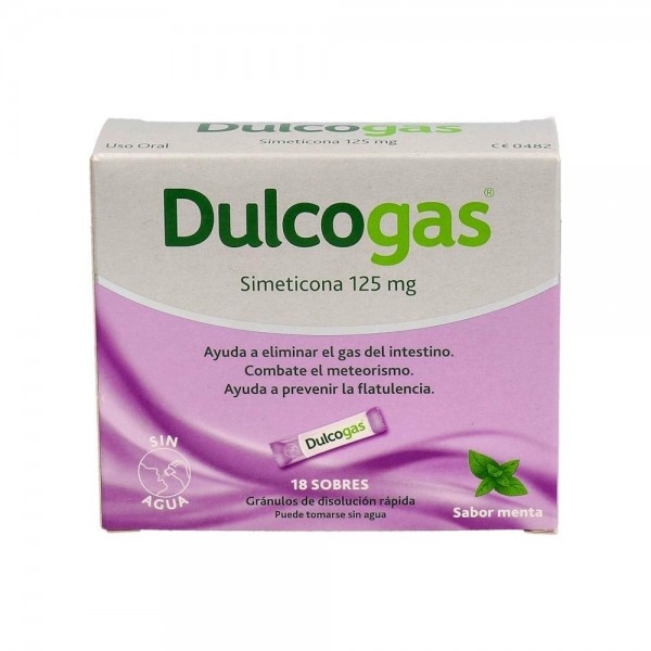 Dulcogas 125 Mg 18 Sobres