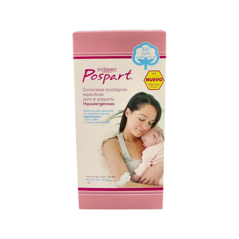 Compresa Hig Indasec Alg Pos Nor Alas 10 U