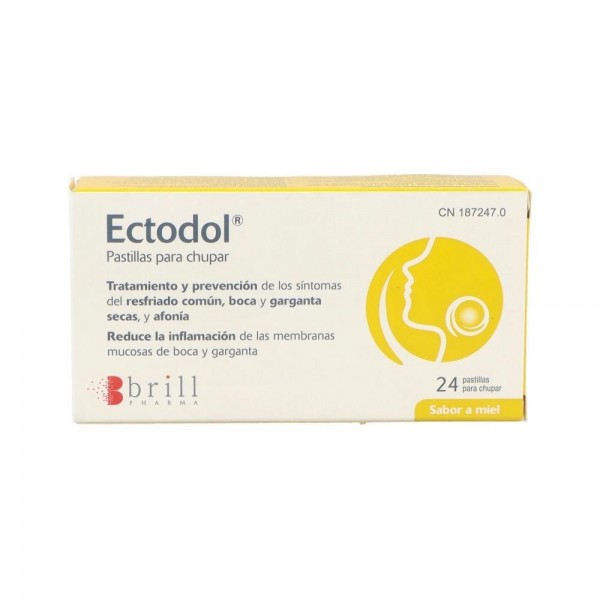 Ectodol 24 Pastillas Para Chupar