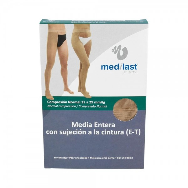 Panty Medilast Nor Suj Cint 701 Beig Gde Izq