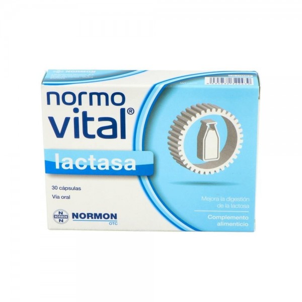 Normovital Lactasa 4500 30 Caps