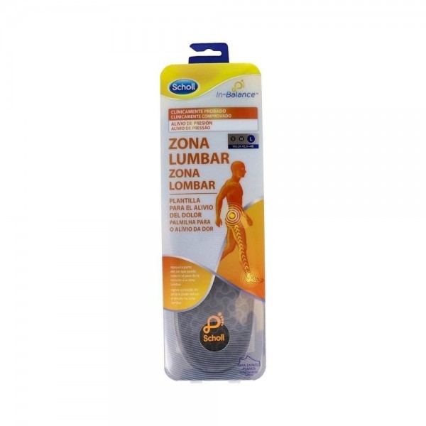Plantilla Scholl Lumbar T/L 42,5-45 2 Un