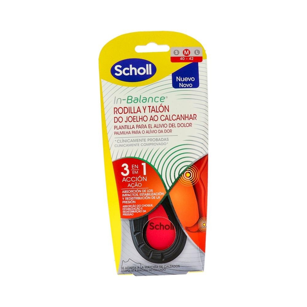 Plantilla Scholl Rodilla-Talon T/M 40-42 2 Un