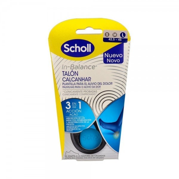 Plantilla Scholl Tobillo T/L 42-45 2 Un