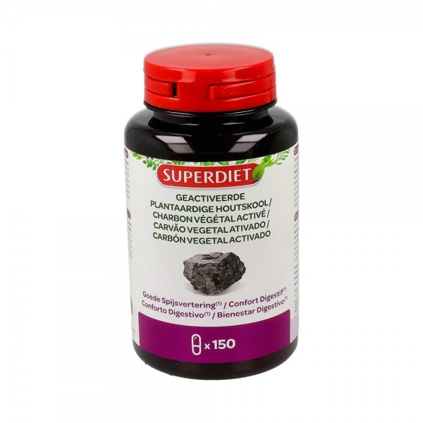 Superdiet Carbon Vegetal Activo 150 Comp - 209478