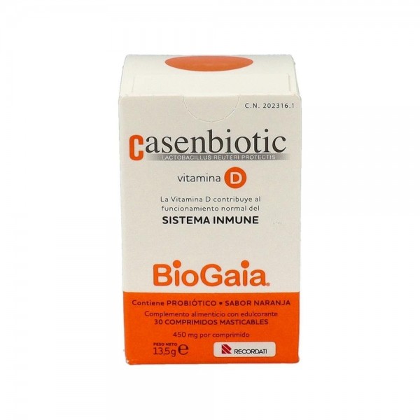 Casenbiotic Vitamina D 30 Comp Mast