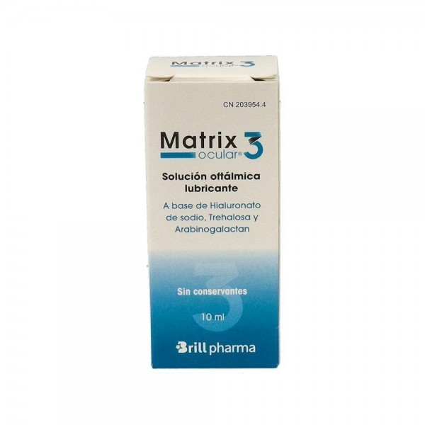 Matrix Ocular 3 Gotas Oftalmicas 10 Ml