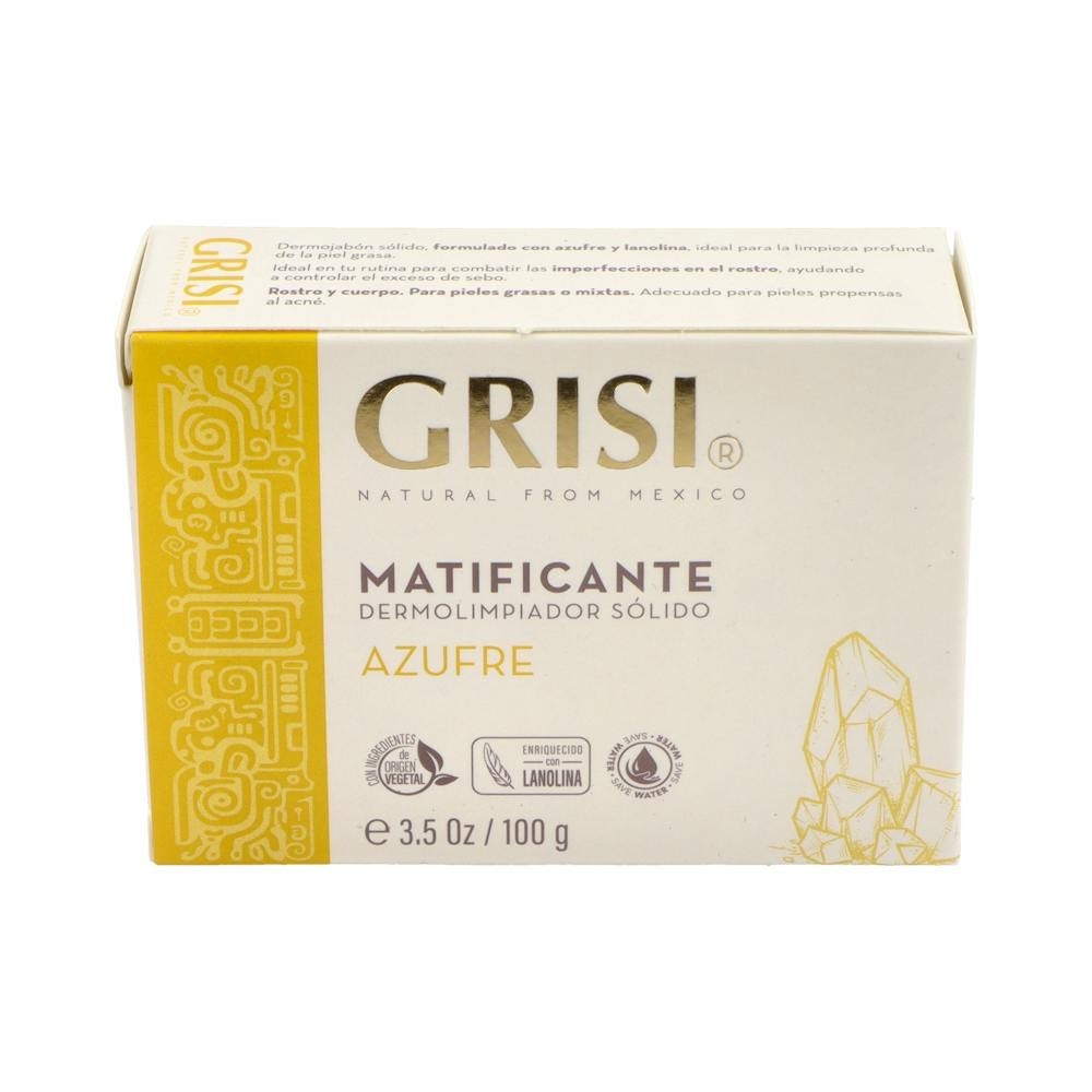 Jabon Grisi Azufre 100 G Pastilla
