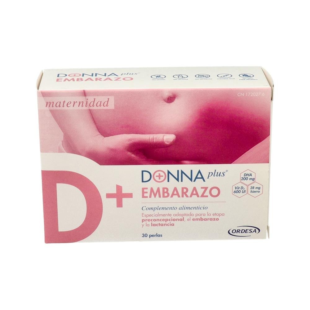 Donnaplus+ Embarazo 30 Perlas (Regalo Sachet...