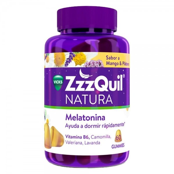 Zzzquil Melatonina Mango & Platano 60 Gominolas
