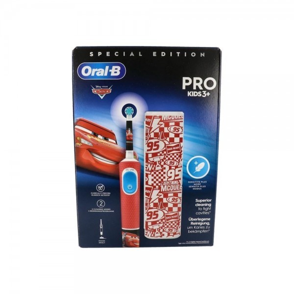 Oral-B Cepillo Recargable Vitality Pro Kids Box Cars + Estuche