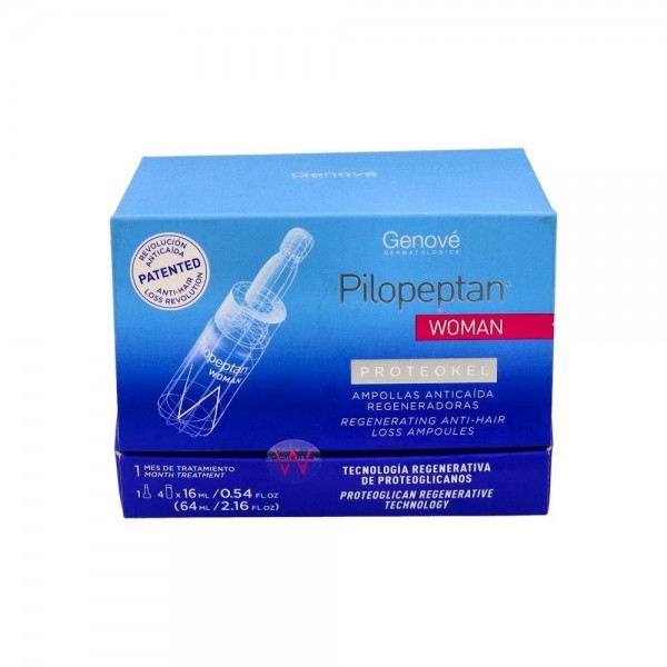 Pilopeptan Woman Proteokel Ampollas Anticaida 4 U
