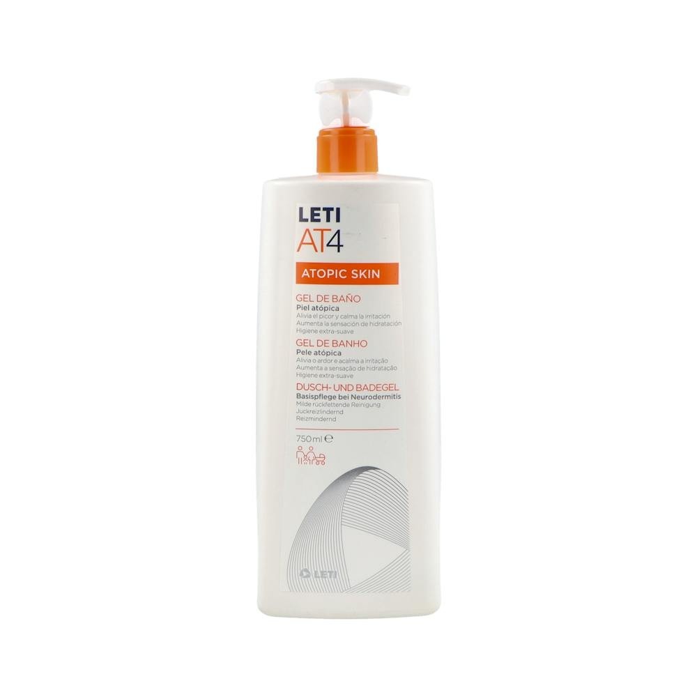 Leti At4 Gel Baño Dermograso 750 Ml
