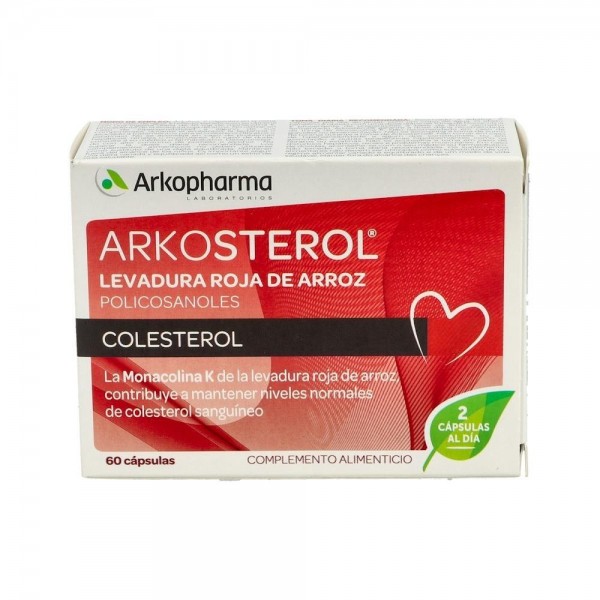 Arkosterol Colesterol Levadura Arroz Rojo 60 Caps