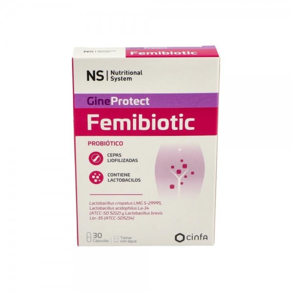 Ns Femibiotic 30 Capsulas