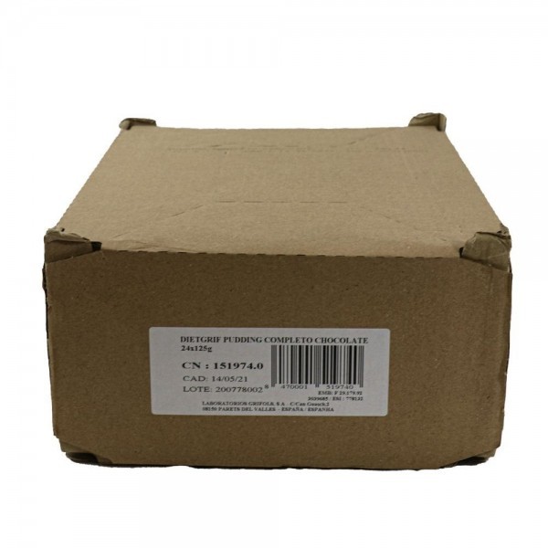 Dietgrif Puddi Compl Choco24X125G