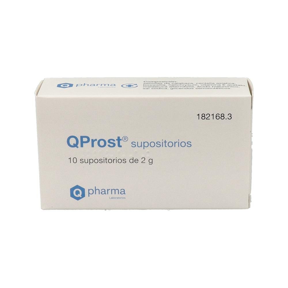 Qprost 10 Supositorios