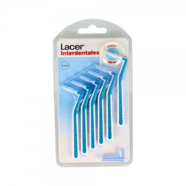 Cepillo Interdental Lacer Conico Angu Azul 6 U