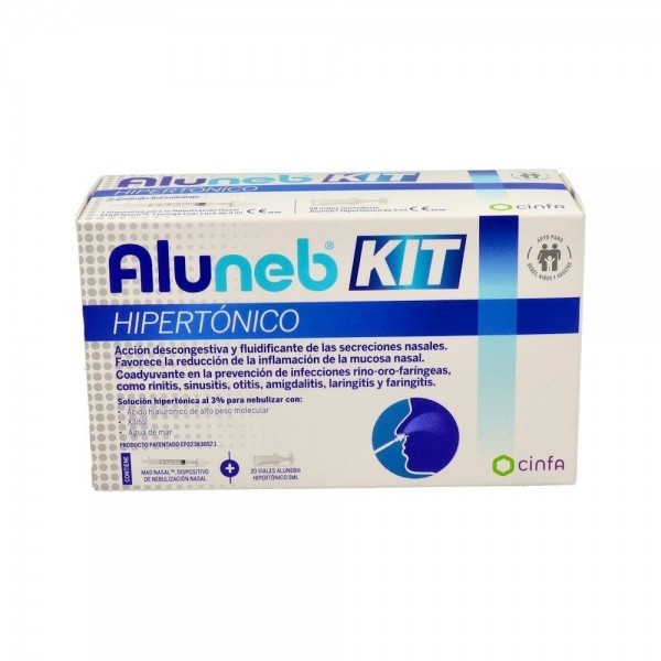 Aluneb Kit Hipertonico 20 Viales 5Ml
