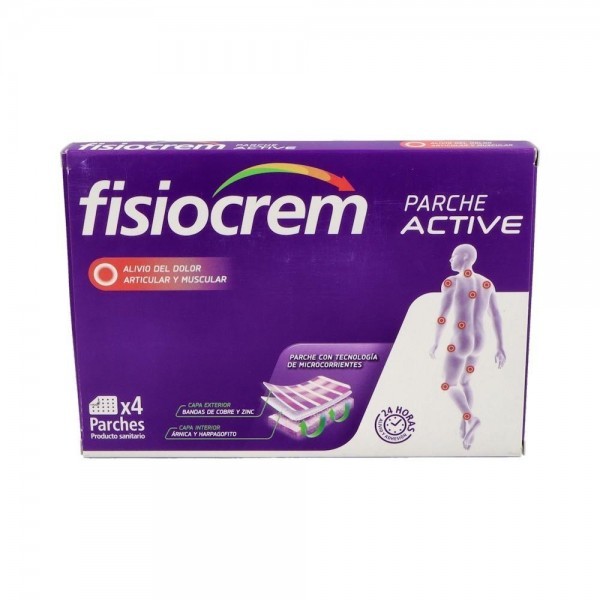 Fisiocrem Parche Active 4 Un