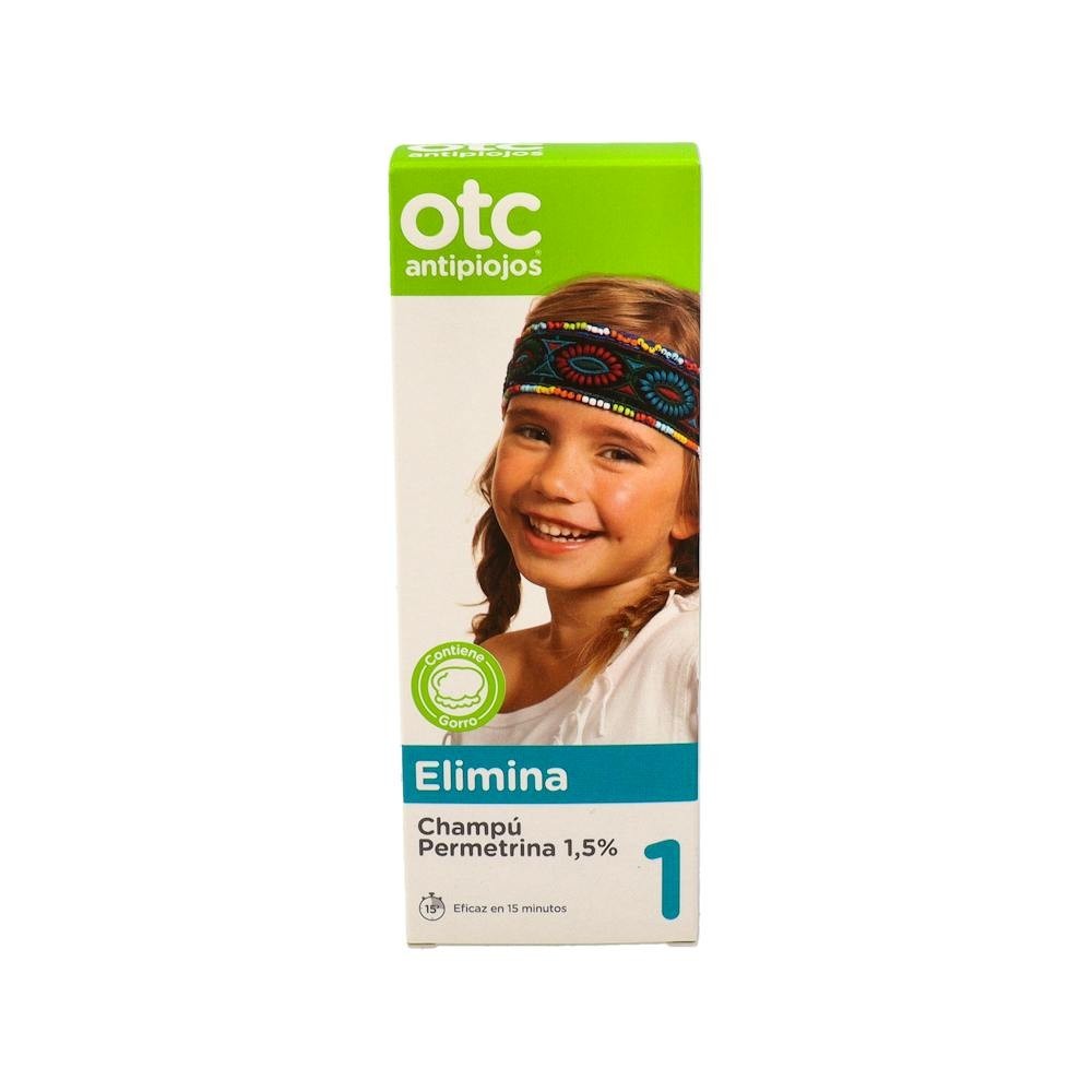 Otc Antipiojos 1 Champu Permetrina 1,5% 125 Ml