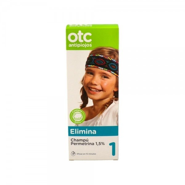 Otc Antipiojos 1 Champu Permetrina 1,5% 125 Ml