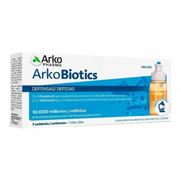 Arkobiotics Defensas Adultos 7 dosis Arkopharma