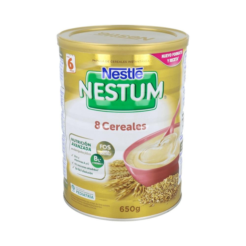 Nestle Nestum 8 Cereales 650 G Lata