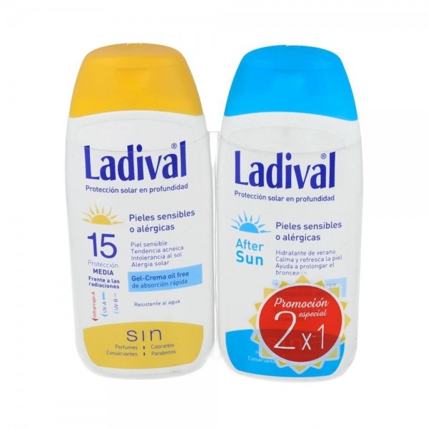 Ladival Duplo P.Sens Fps 15 + After Sun 200+200 Ml