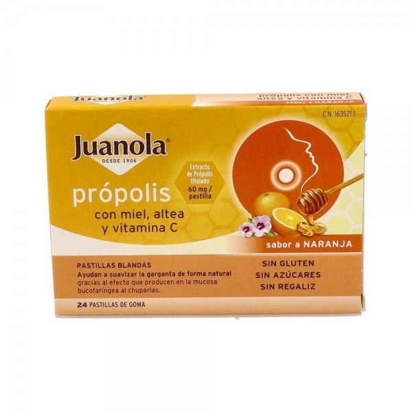 Past Juanola Propolis Altea Naranja 24 Past