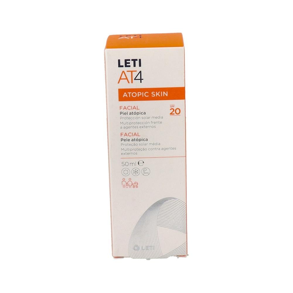 Leti At4 Crema Facial Spf 20 50 Ml