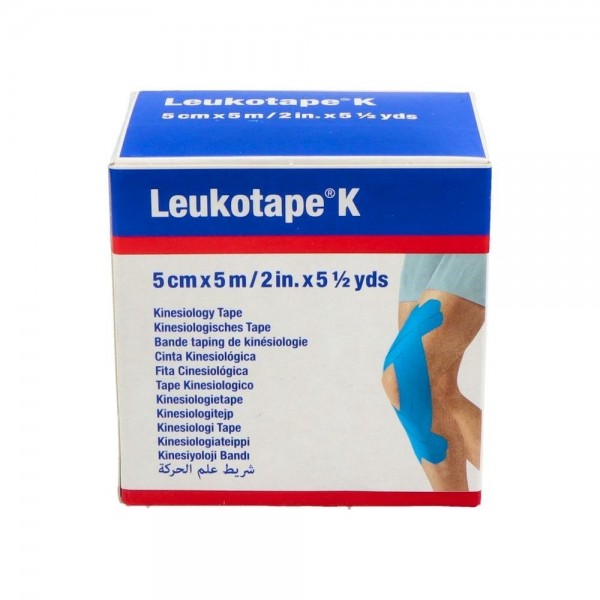 Leukotape Vendaje Neuromuscul K Azul Claro 5Cm X 5M