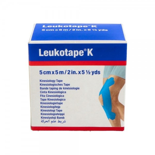 Leukotape Vendaje Neuromuscul K Azul Claro 5Cm X 5M
