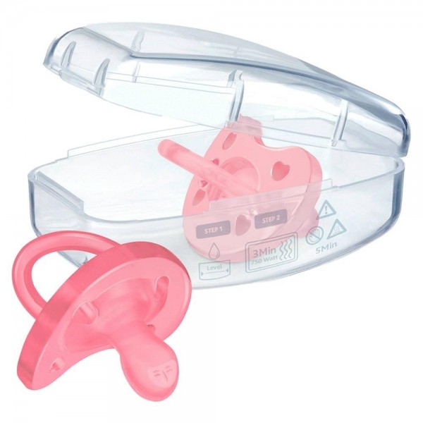Chicco chupete Physio Soft rosa 6-16m 1 ud