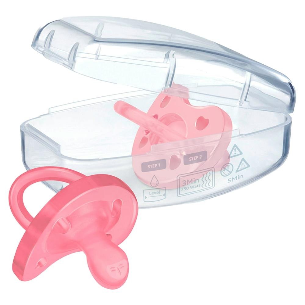 Chicco chupete Physio Soft rosa 6-16m 1 ud