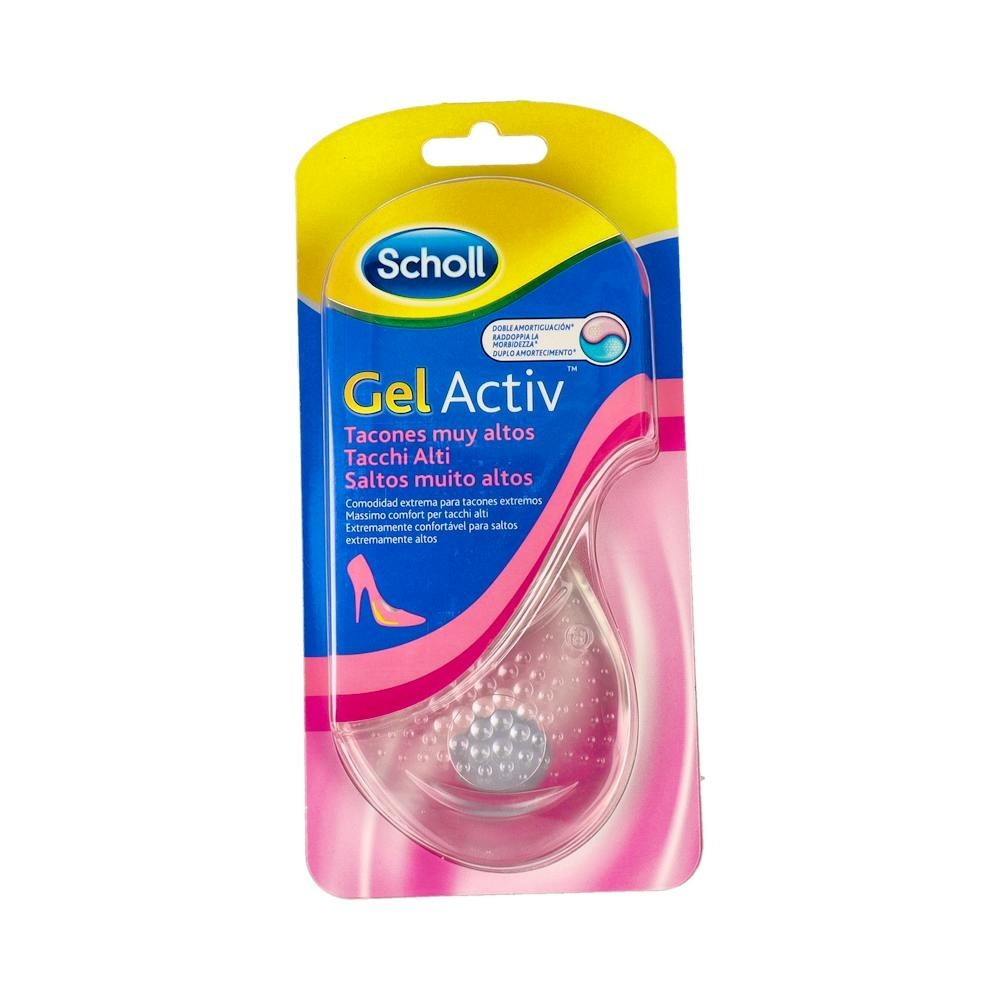 Plantillas Scholl Gel Activ Tacon Alto