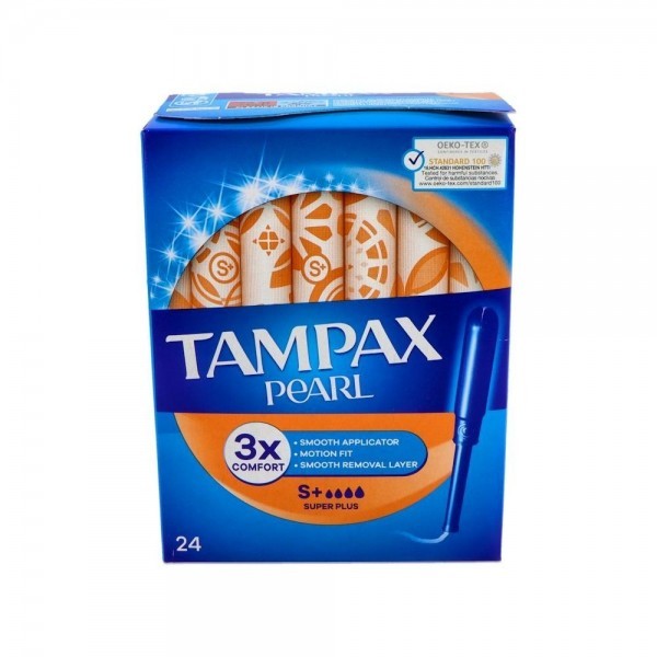 Tampax Tampon Pearl Superplus 24 U