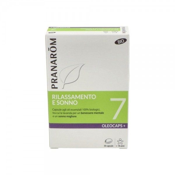 Pranarom Oleocaps Bio 7 Relajac Sueño 30 Cap