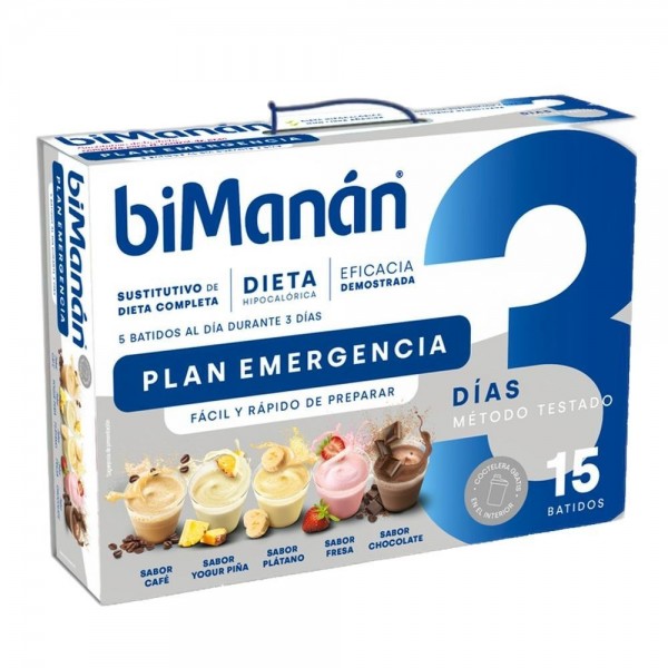 Bimanan Plan Emergencia 3Dias X 5Batidos