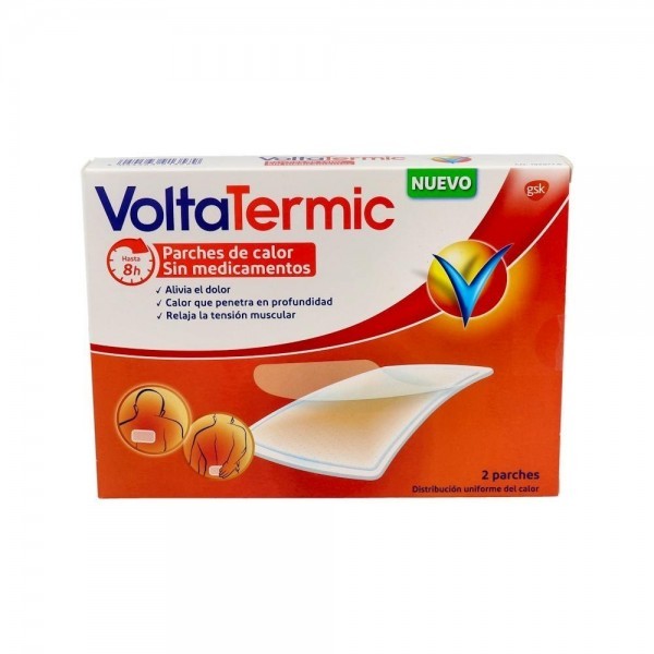 Voltatermic Parches Rectangular 2 Parches