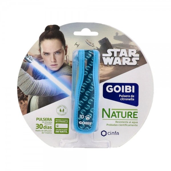Goibi Pulsera Antimosquitos Citronella Star Wars Rey